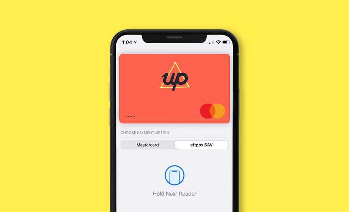 Apple wallet Eftpos Up app